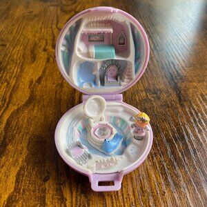 Vintage 1992 Polly Pocket Jeweled Ice Kingdom Bluebird